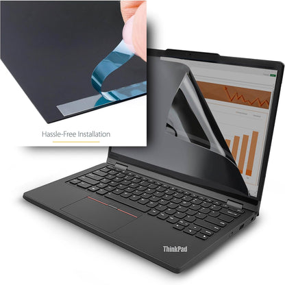 StarTech.com Lenovo X13 Yoga Gen 4 Bright Privacy Screen Filter with Touch, Flip-Over, 75% Light Transmittance, Anti-Glare