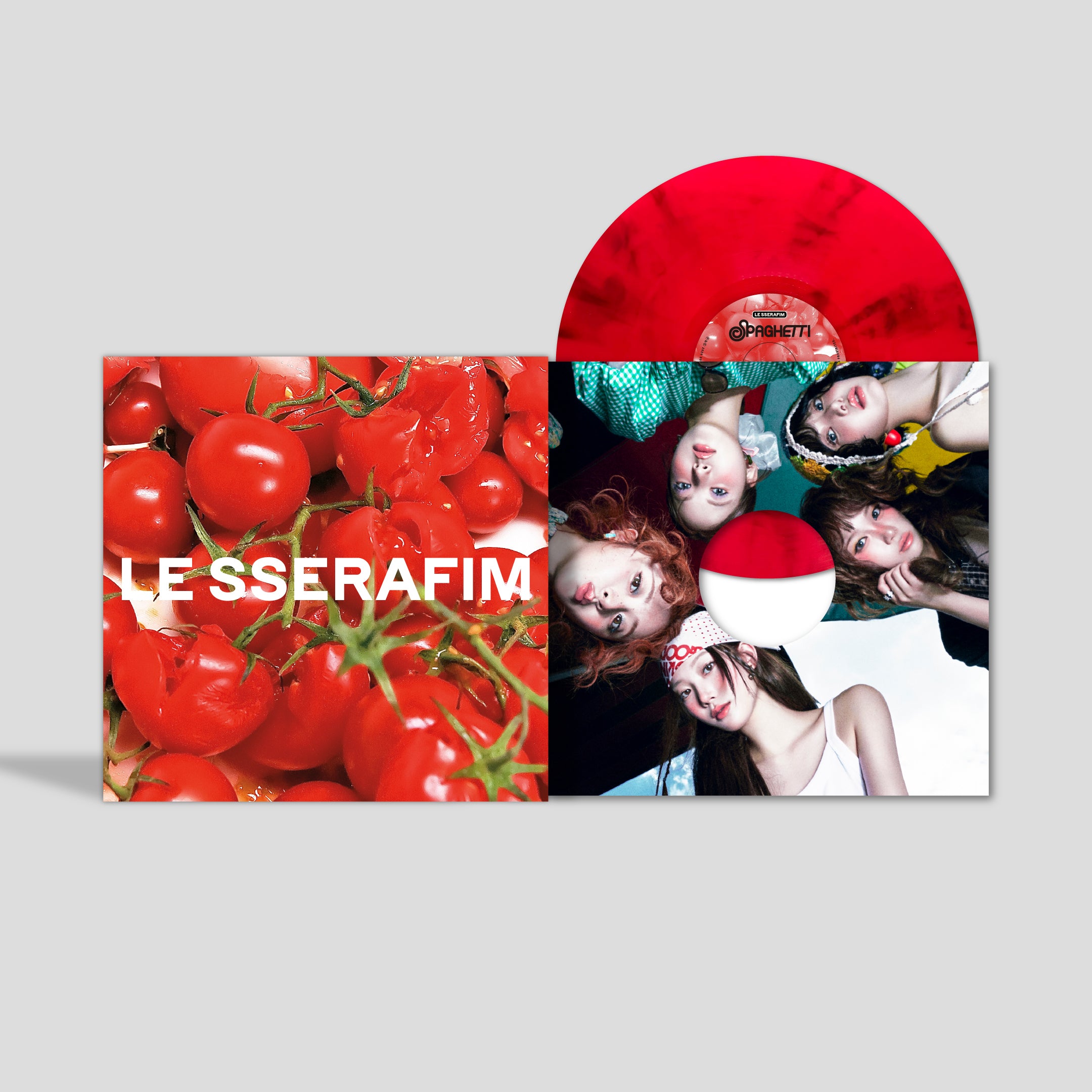 1st Single Album 'SPAGHETTI' (TOMATO RED Ver.)