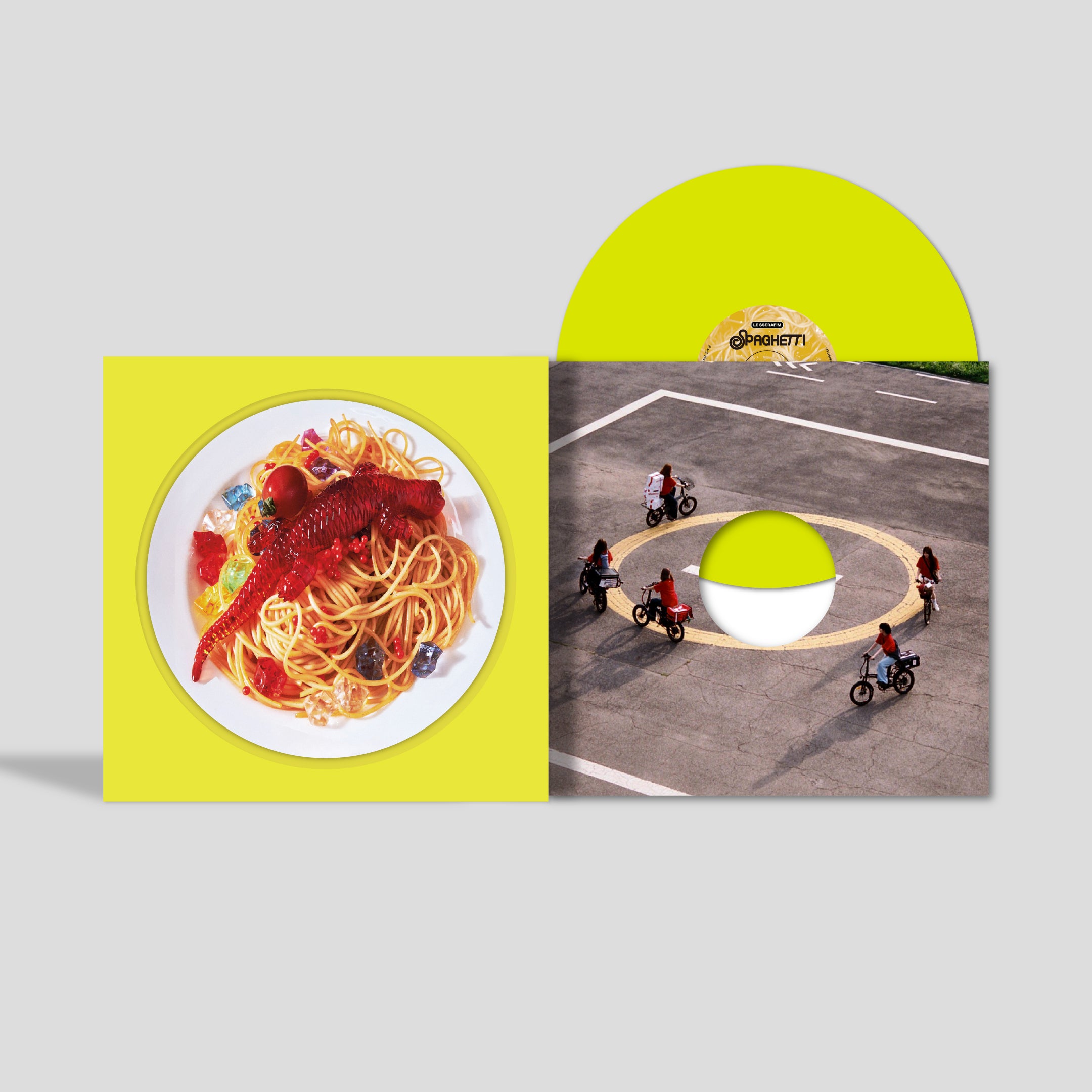 1st Single Album 'SPAGHETTI' (NEON YELLOW Ver.)