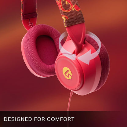 Powera - Lucidsound Ls10X Gen 2 Wired Gaming Headset For Xbox Series X - S - Red Blaze