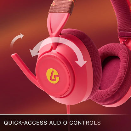 Powera - Lucidsound Ls10X Gen 2 Wired Gaming Headset For Xbox Series X - S - Red Blaze