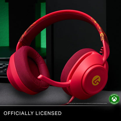 Powera - Lucidsound Ls10X Gen 2 Wired Gaming Headset For Xbox Series X - S - Red Blaze