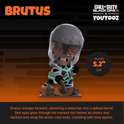 Youtooz, Action figure di Brutus di Call of Duty Zombies, in vinile, da 11,7 cm, da collezione
