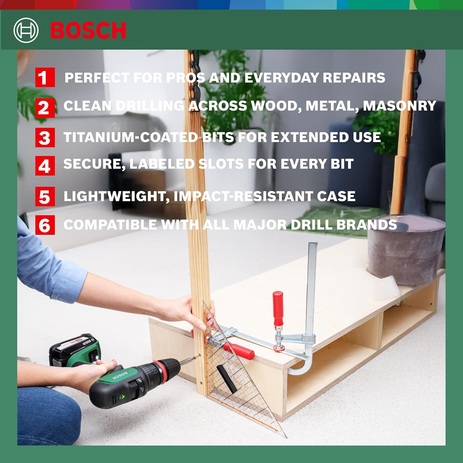 Bosch Drill And Bits X-Line 50 Pcs Set (2607019327)