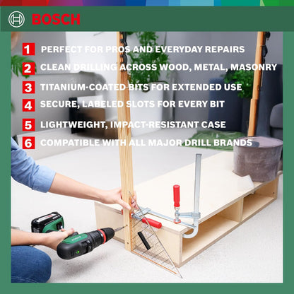 Bosch Drill And Bits X-Line 50 Pcs Set (2607019327)