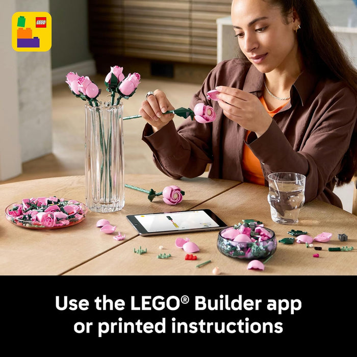 Lego - Botanicals - Bouquet Of Pink Roses (10374)