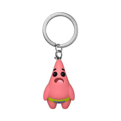 Funko Pop! Keychain: Spongebob Squarepants - Patrick Star With Wedgie Novelty Keyring - Collectable Mini Figure - Stocking Filler - Gift Idea - Official Merchandise - Cartoon Fans - Backpack Decor
