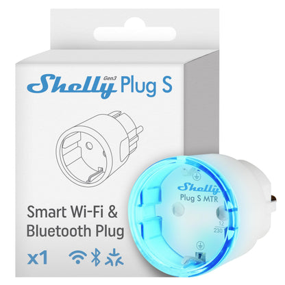 Smart Plug Shelly 85366990 Wi-Fi 230 V 10 A