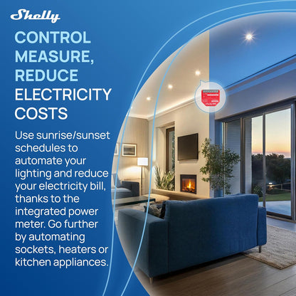 Smart Plug Shelly S4Sw-001P16Eu Bluetooth Wi-Fi Bluetooth 5.0 10 A