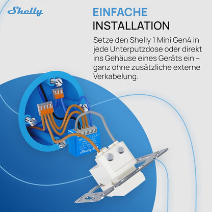 Smart Plug Shelly S4Sw-001X8Euu Bluetooth Wi-Fi Bluetooth 5.0