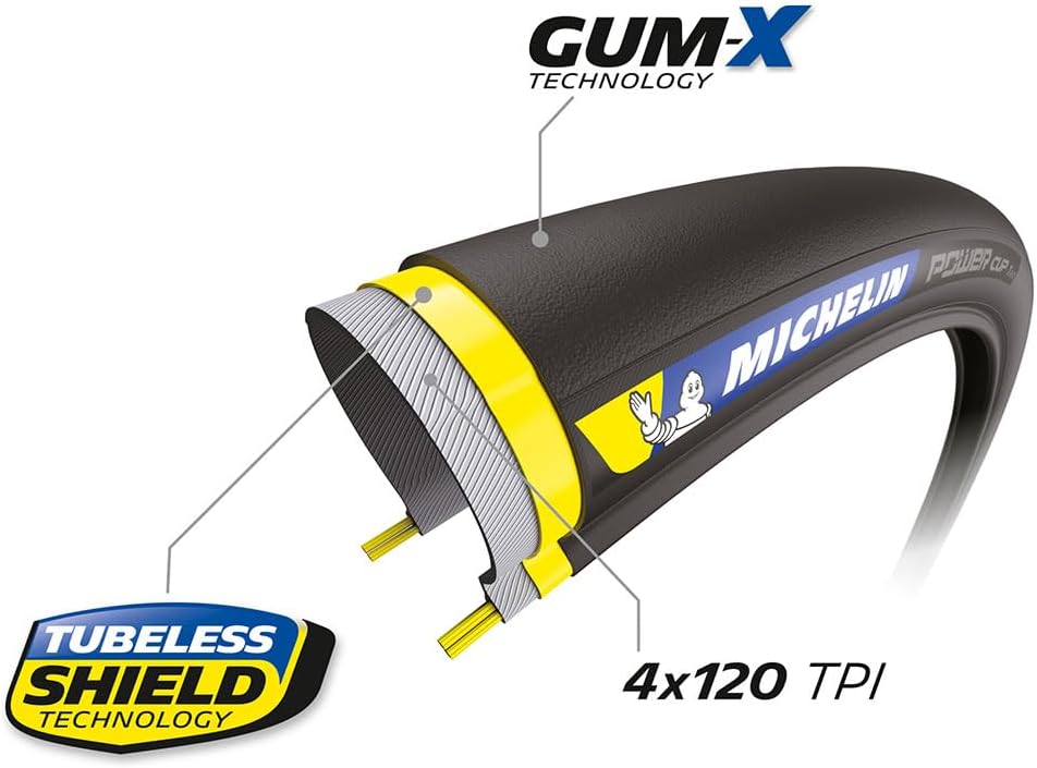 MICHELIN Unisex-Adult 082530 Reifen, Schwarz, Einheitsgröße