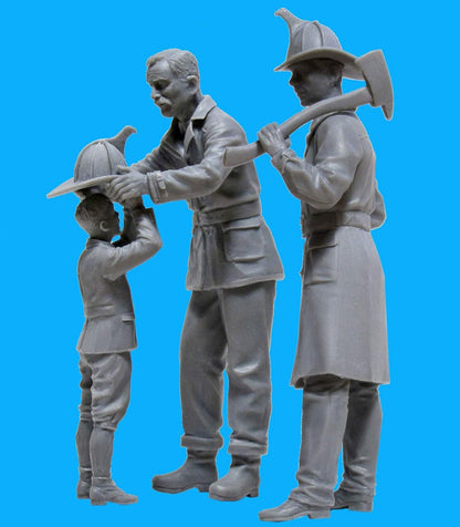 ICM 1:24 - American Firemen (1910's) 3 Figs