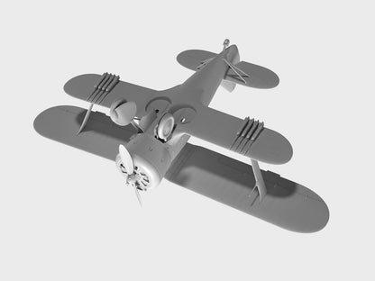Modellbausatz I-153, WWII Soviet Fighter(100% New molds