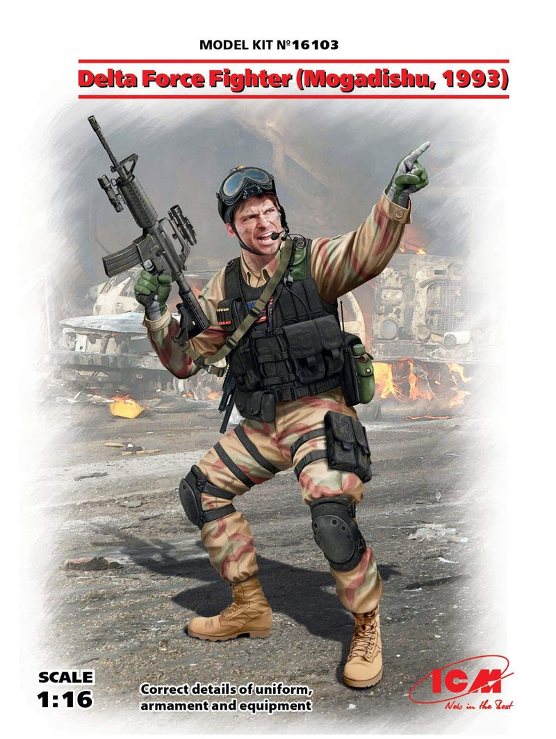 ICM 1:16 - Delta Force Fighter (Mogadishu 1993