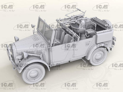 ICM 1:35 - le.gl.Einheitz-Pkw Kfz.4, WWII German AA Vehicle Model kit, ICM35584