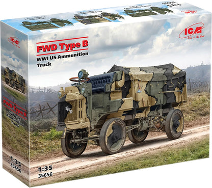ICM 1:35 FWD Type B, WWI US Ammunition Truck