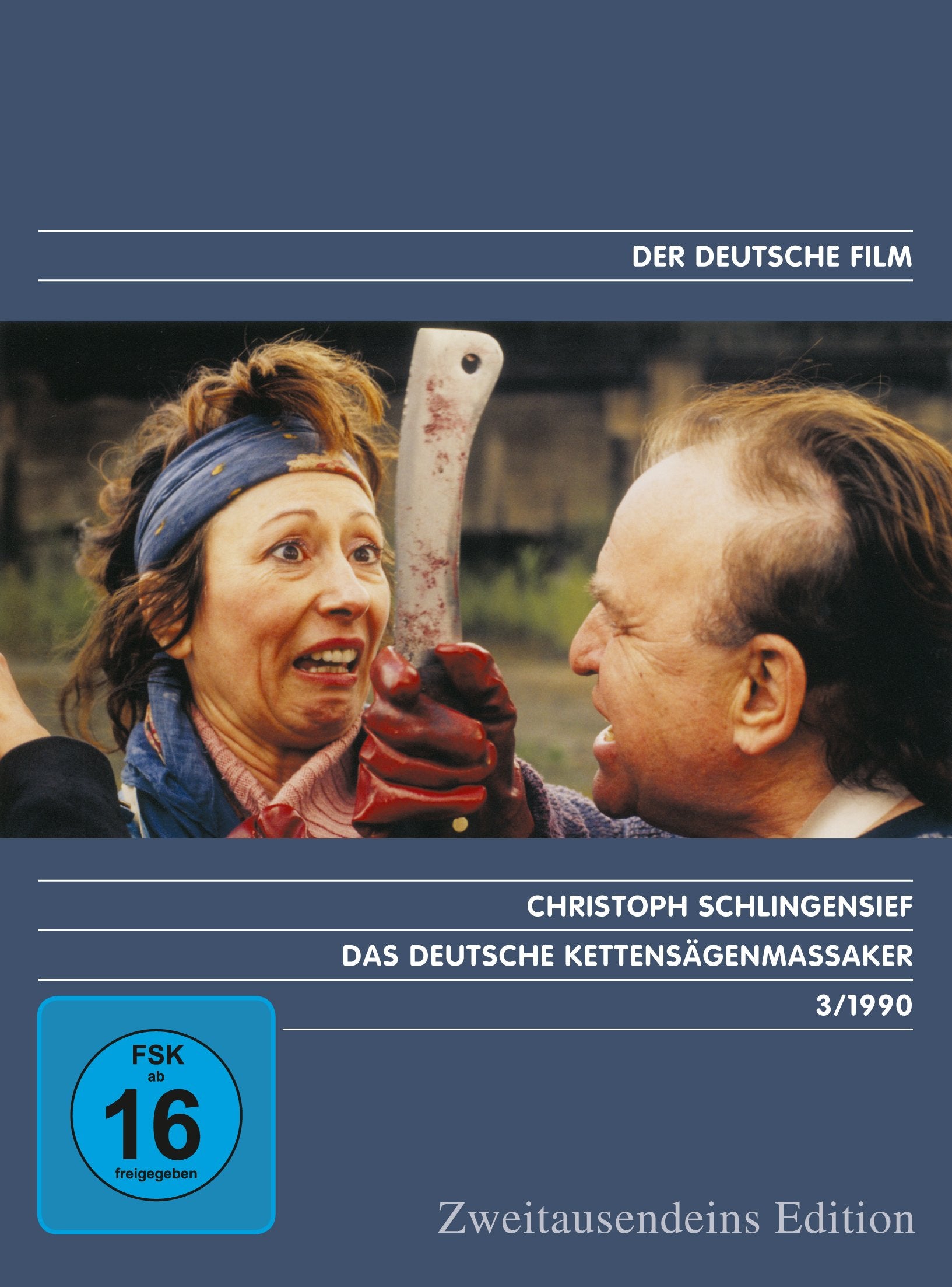 Das deutsche Kettensägenmassaker - Zweitausendeins Edition Deutscher Film 3/1990.