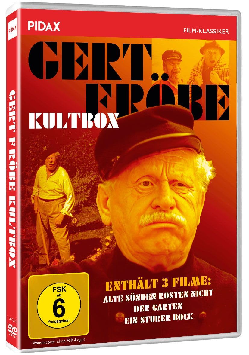Gert Fröbe Kultbox / Drei bewegende Filme mit dem großen deutschen Schauspieler (Pidax Film-Klassiker)