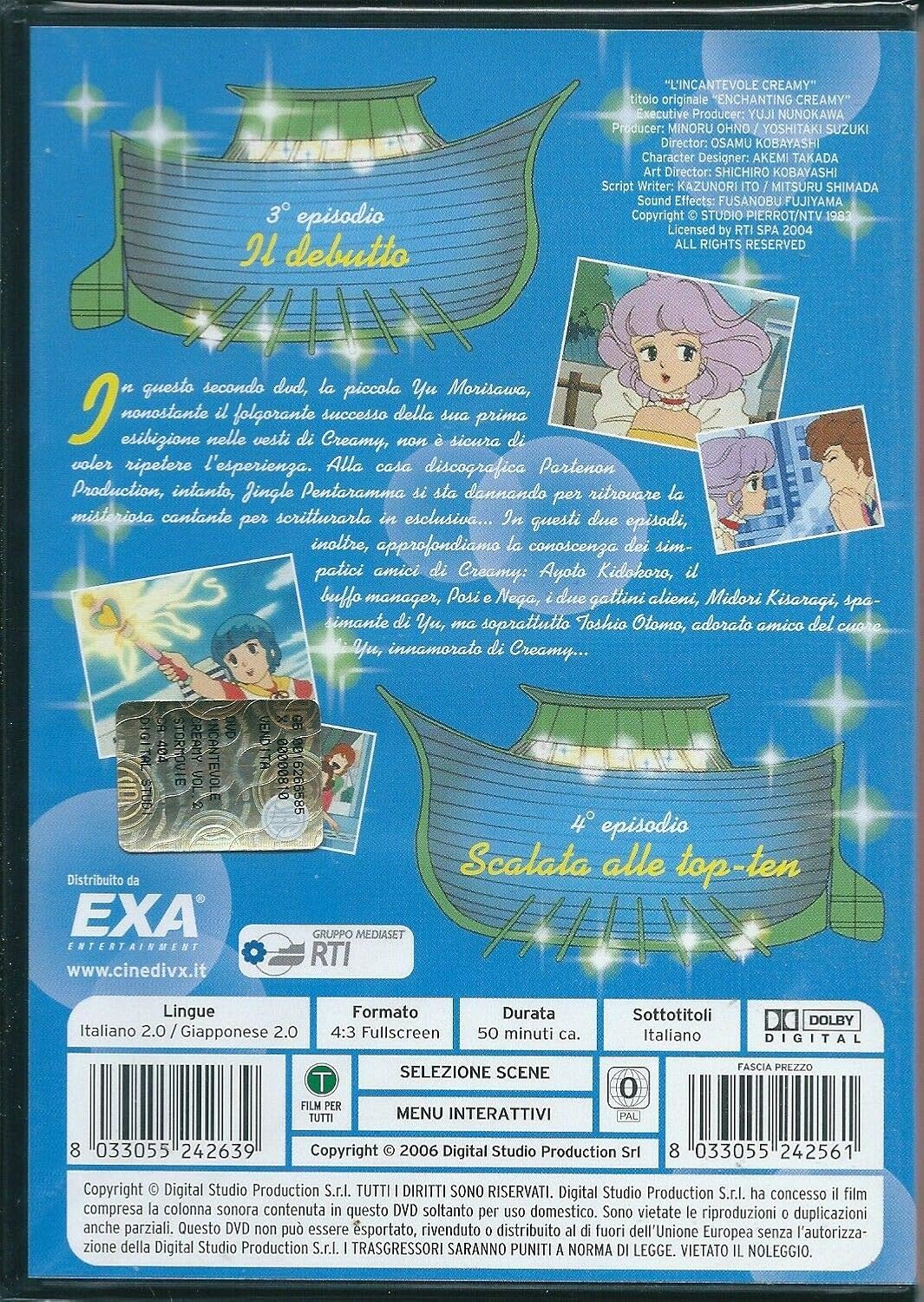 Incantevole Creamy (L`) #02 (Eps 03-04) - (Italian Import)