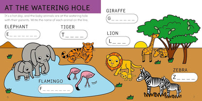 I Can Learn Baby Animals: 4 Early Learning Sticker Books!