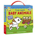 I Can Learn Baby Animals: 4 Early Learning Sticker Books!