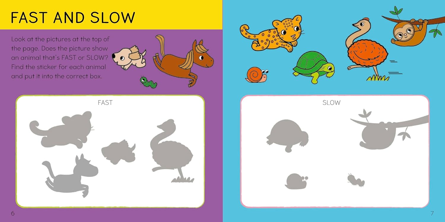 I Can Learn Baby Animals: 4 Early Learning Sticker Books!