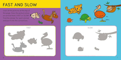 I Can Learn Baby Animals: 4 Early Learning Sticker Books!