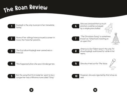 96 Facts About Chappell Roan: Quizzes, Quotes, Questions, and More! With Bonus Journal Pages for Writing!