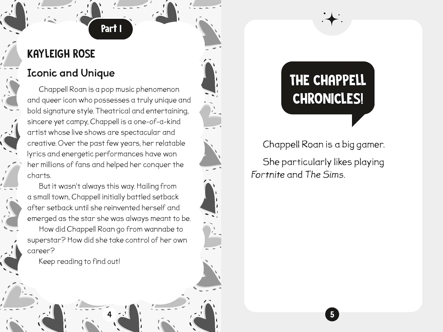 96 Facts About Chappell Roan: Quizzes, Quotes, Questions, and More! With Bonus Journal Pages for Writing!