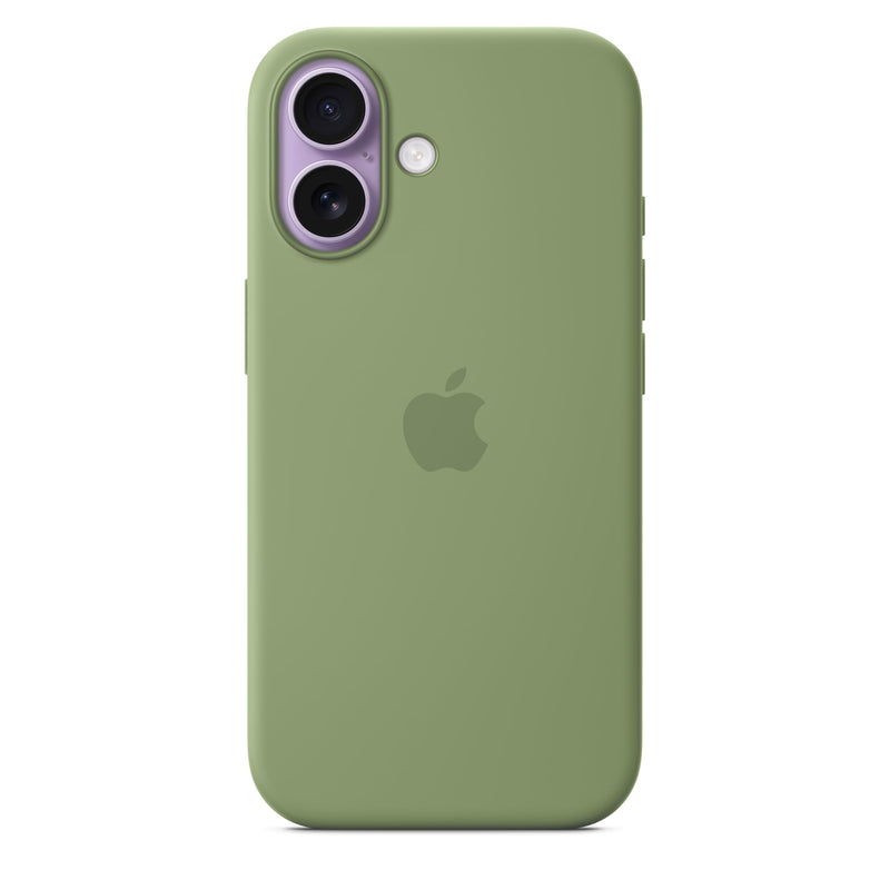 Apple - Back Cover For Mobile Phone - Magsafe Compatibility - Silicone - Light Moss - For Iphone 17
