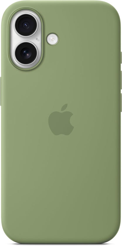 Apple - Back Cover For Mobile Phone - Magsafe Compatibility - Silicone - Light Moss - For Iphone 17