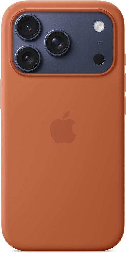 Apple - Back Cover For Mobile Phone - Magsafe Compatibility - Silicone - Terracotta - For Iphone 17 Pro