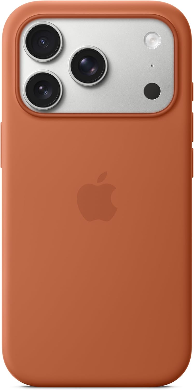 Apple - Back Cover For Mobile Phone - Magsafe Compatibility - Silicone - Terracotta - For Iphone 17 Pro