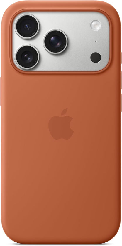 Apple - Back Cover For Mobile Phone - Magsafe Compatibility - Silicone - Terracotta - For Iphone 17 Pro