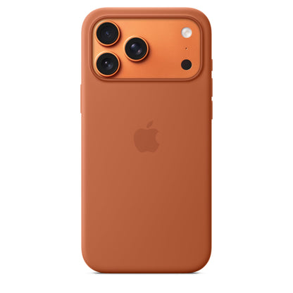 Apple - Back Cover For Mobile Phone - Magsafe Compatibility - Silicone - Terra Cotta - For Iphone 17 Pro Max