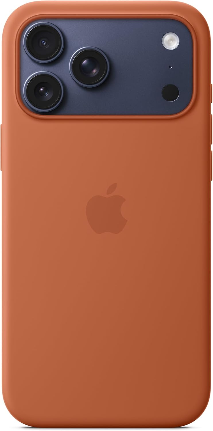 Apple - Back Cover For Mobile Phone - Magsafe Compatibility - Silicone - Terra Cotta - For Iphone 17 Pro Max