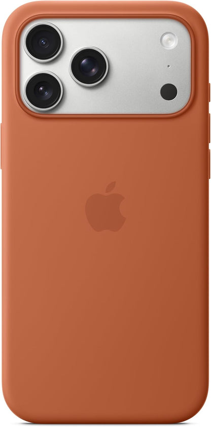 Apple - Back Cover For Mobile Phone - Magsafe Compatibility - Silicone - Terra Cotta - For Iphone 17 Pro Max