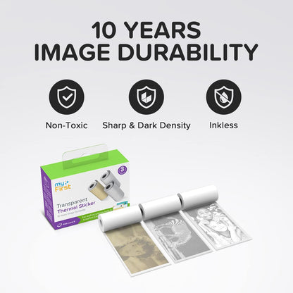Myfirst - Camera Insta Thermal Sticker Transparent 2.0 (Fc5706Sa-Nc01)