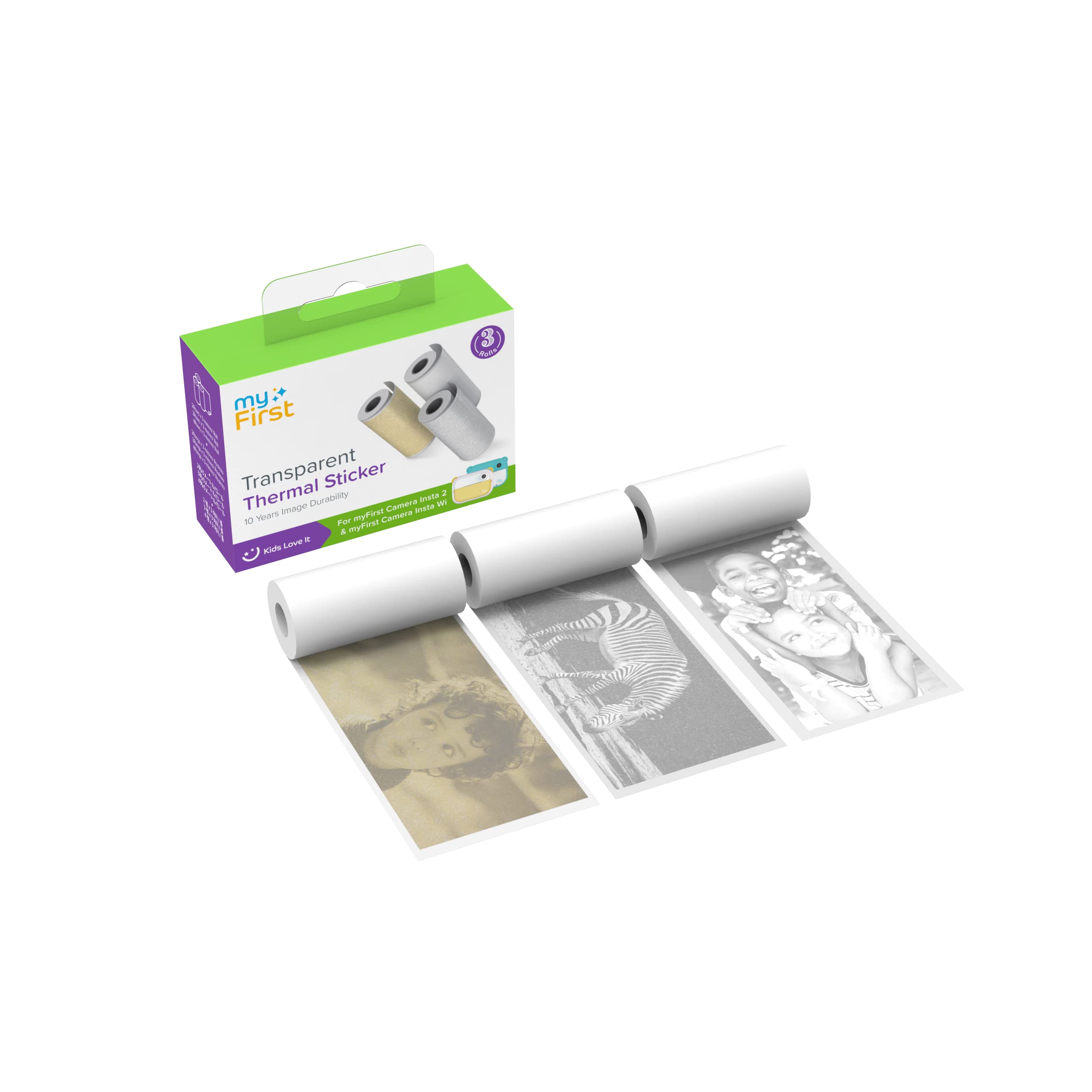 Myfirst - Camera Insta Thermal Sticker Transparent 2.0 (Fc5706Sa-Nc01)