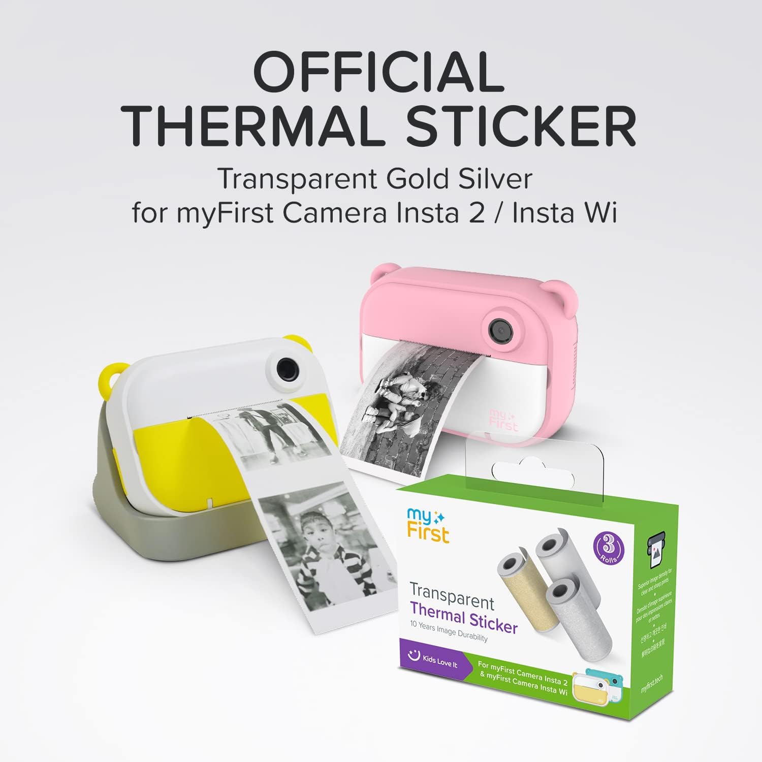 Myfirst - Camera Insta Thermal Sticker Transparent 2.0 (Fc5706Sa-Nc01)