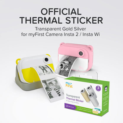 Myfirst - Camera Insta Thermal Sticker Transparent 2.0 (Fc5706Sa-Nc01)