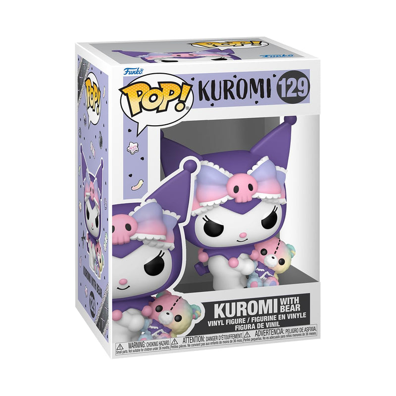 Funko Hello Kitty Kuromi with Bear Vinyl Figur 129 None Pop! Standard