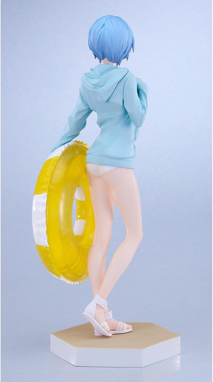 Good Smile Company-Rebuild of Evangelion-POP UP Parade Beach Queens Rei Ayanami L Size Figure