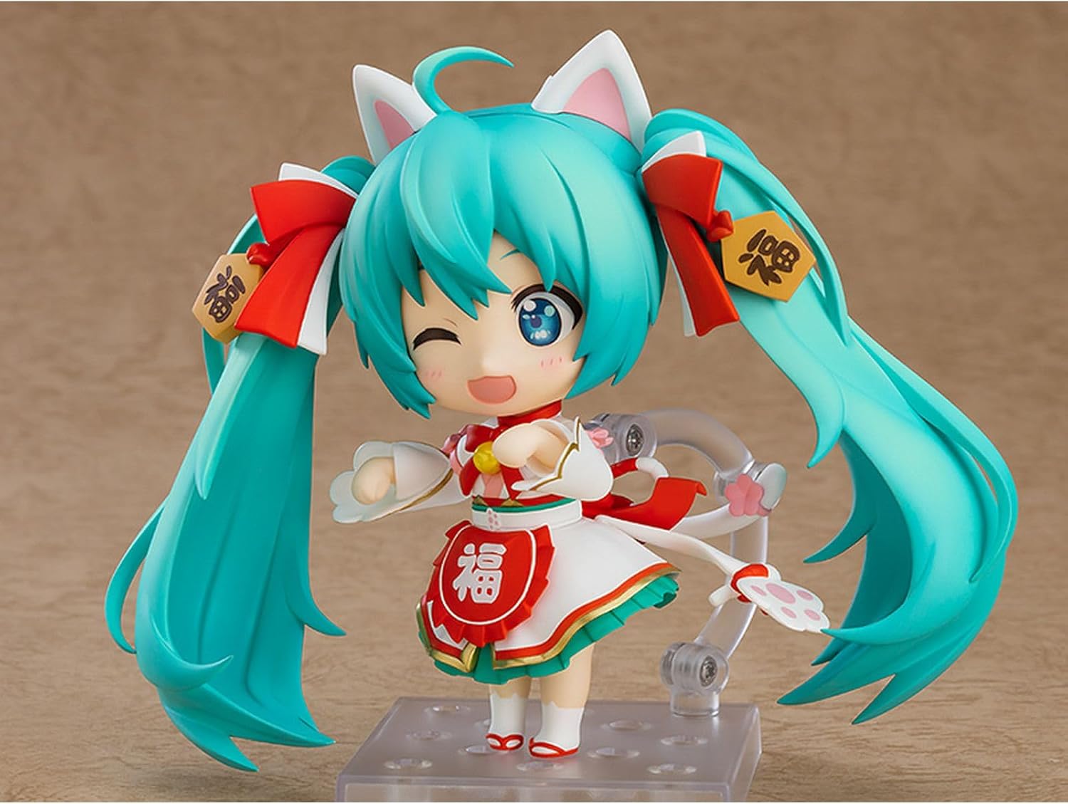 Good Smile Company Hatsune Miku Maneki Miku Version Figura 10 cm nendoroid re-Run