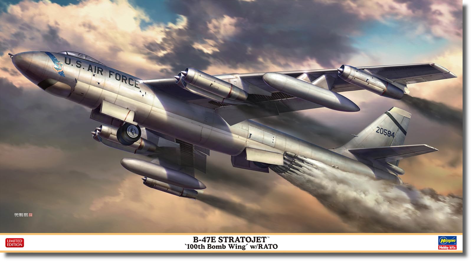Hasegawa - 1/72 B-7e Stratojet 100 Th Bomber Wing  02474