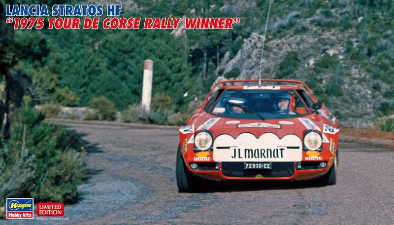 Hasegawa - 1/24 Lancia Stratos Hf, 1975 Tour De Corse (03/25) *