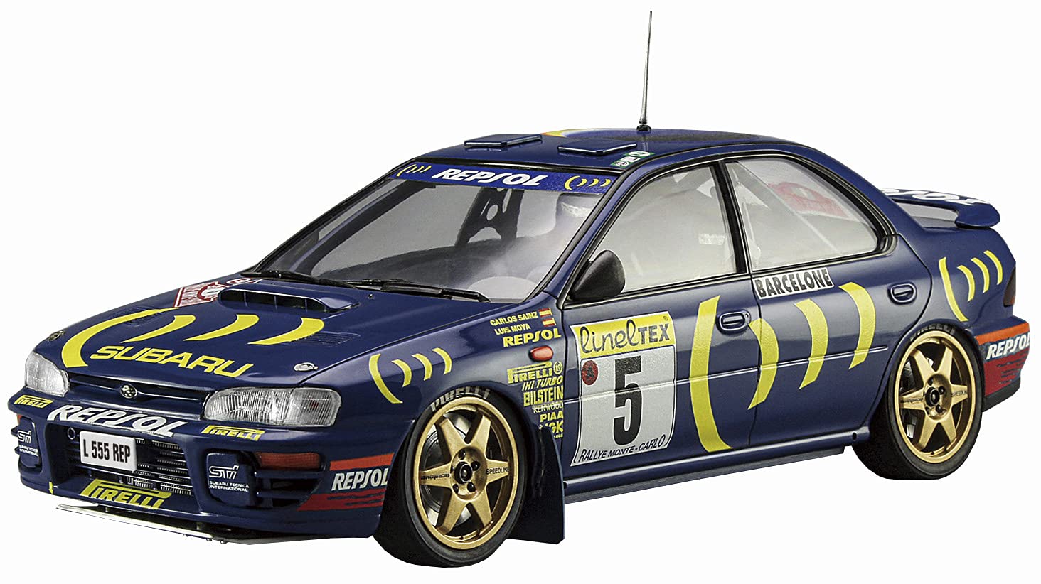 Hasegawa - 1/24 Subaru Impreza 1995 Monte Carlo Rally Ch51