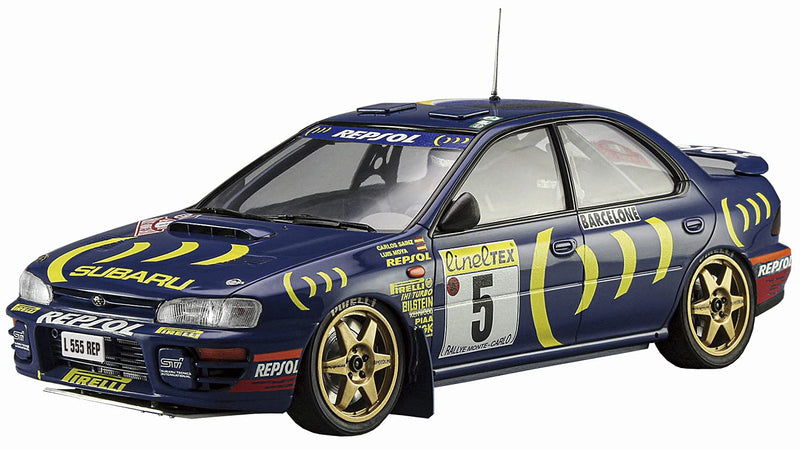 Hasegawa - 1/24 Subaru Impreza 1995 Monte Carlo Rally Ch51