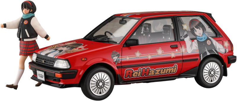 Hasegawa - 1/24 Toyota Starlet Ep71 Si ``rei Hazumi`` W/figure (04/25) *