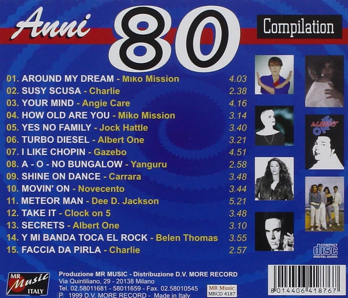 Anni 80 Compilation